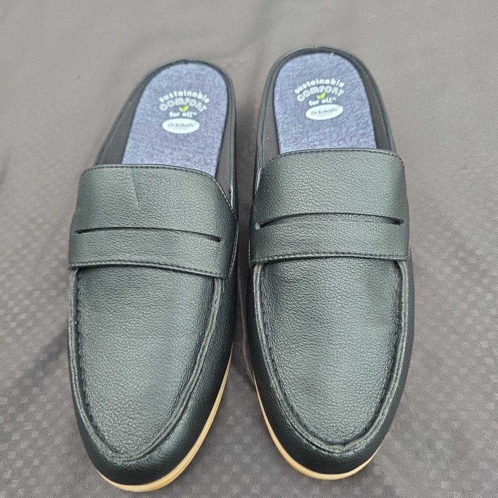dr scholls women shoes Black Size 9 M Comfort Slippers Loafers Casual
